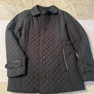 Lands end quilted riding jacket